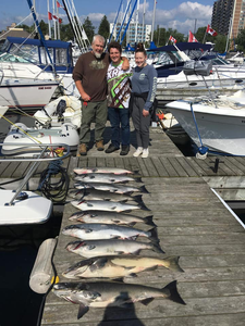 Lake Ontario fishing bliss
